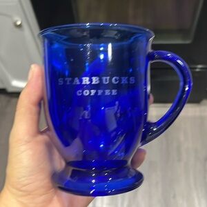 FREE with $25+ purchase! Cobalt blue Starbucks mug. Excellent condition.